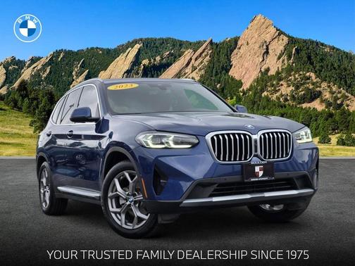 Phytonic Blue Metallic 2023 BMW X3 xDrive30i