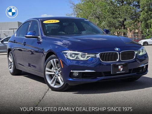 Mediterranean Blue Metallic 2018 BMW 340 i xDrive