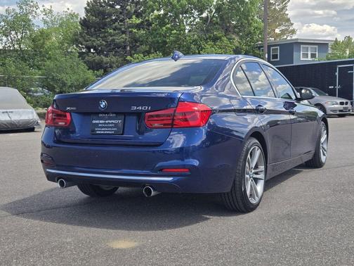 Mediterranean Blue Metallic 2018 BMW 340 i xDrive