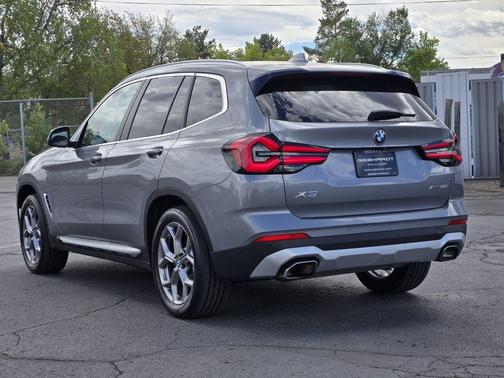 Gray Metallic 2023 BMW X3 xDrive30i