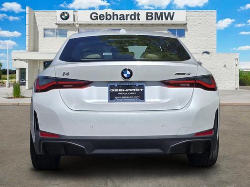Mineral White Metallic 2026 BMW i4 Gran Coupe xDrive40