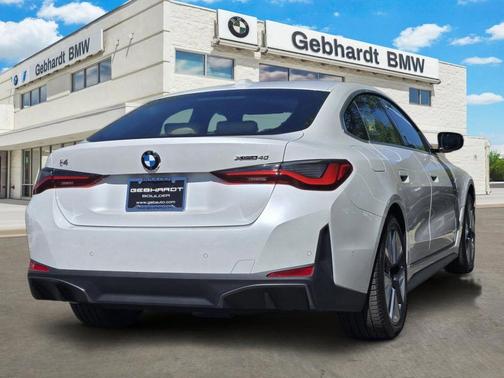 Mineral White Metallic 2026 BMW i4 Gran Coupe xDrive40