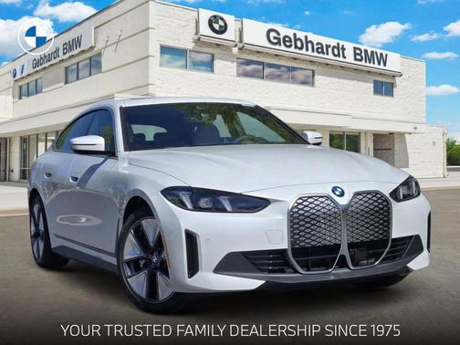 Mineral White Metallic 2026 BMW i4 Gran Coupe xDrive40