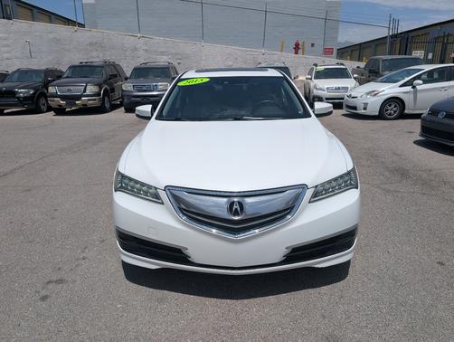 White 2015 Acura TLX Tech