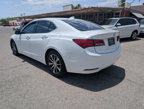 White 2015 Acura TLX Tech