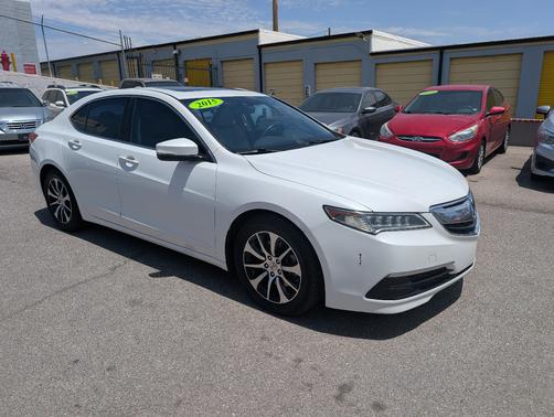 White 2015 Acura TLX Tech