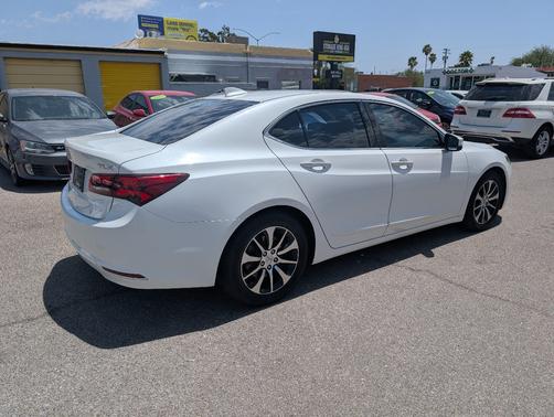 White 2015 Acura TLX Tech