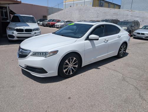 White 2015 Acura TLX Tech