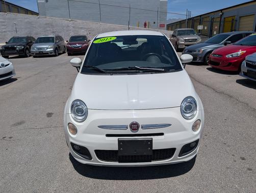Red 2017 FIAT 500 Pop