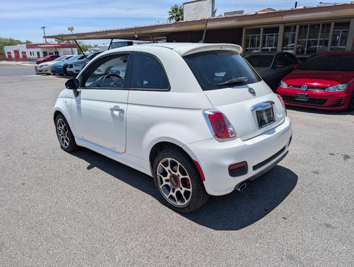 Red 2017 FIAT 500 Pop