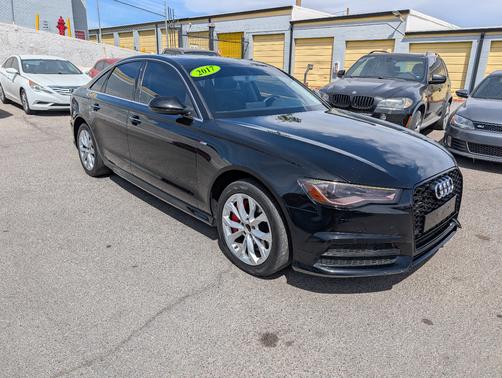 Black 2017 Audi A6 2.0T Premium