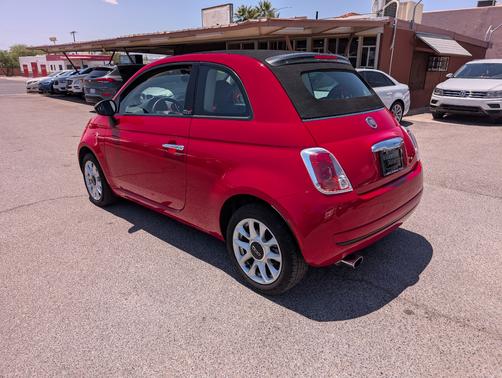 White 2015 FIAT 500 Sport