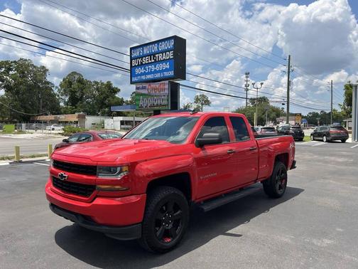 Red Hot 2018 Chevrolet Silverado 1500 Custom