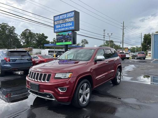 Brilliant Black Crystal Pearlcoat 2014 Jeep Grand Cherokee Overland