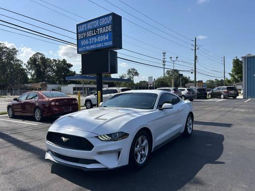 Oxford White 2018 Ford Mustang EcoBoost Premium