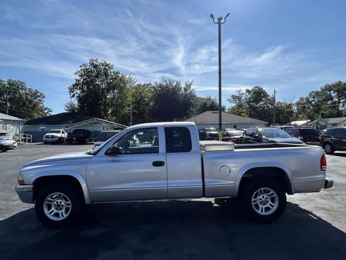 Bright Silver Metallic Clearcoat 2003 Dodge Dakota SLT Club Cab