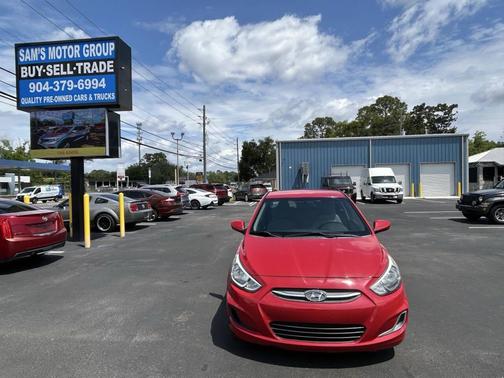 Pulse Red 2017 Hyundai Accent SE
