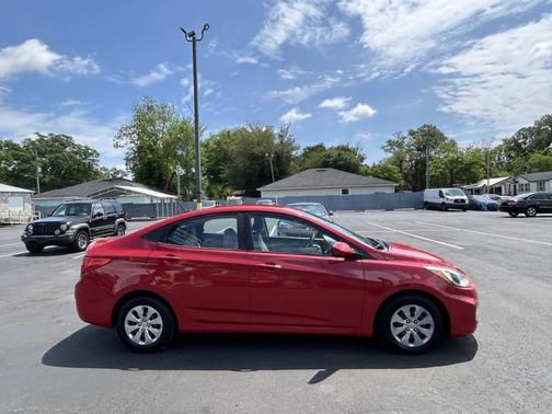 Pulse Red 2017 Hyundai Accent SE