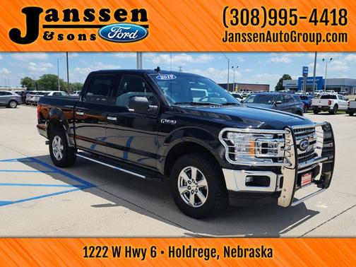 Agate Black Metallic 2019 Ford F-150 XLT