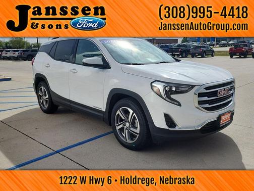 Summit White 2020 GMC Terrain SLT