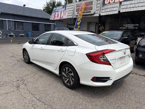 White Orchid Pearl 2016 Honda Civic EX