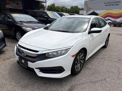 White Orchid Pearl 2016 Honda Civic EX
