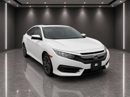 White Orchid Pearl 2016 Honda Civic EX