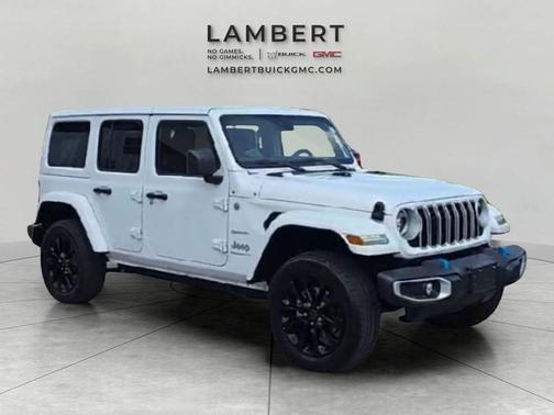 Bright White Clearcoat 2024 Jeep Wrangler 4xe Sahara