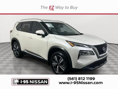 White 2023 Nissan Rogue SL