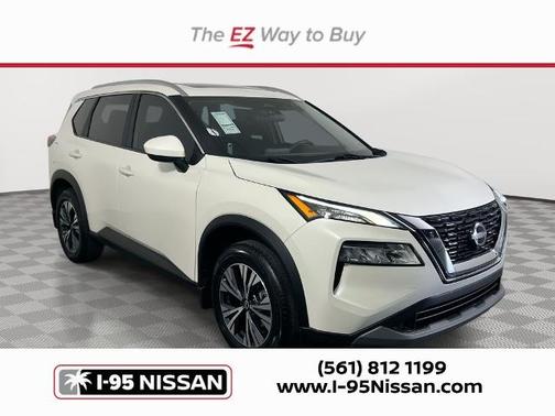 White 2023 Nissan Rogue SV