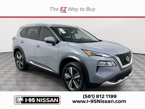 Boulder Gray Pearl 2023 Nissan Rogue Platinum