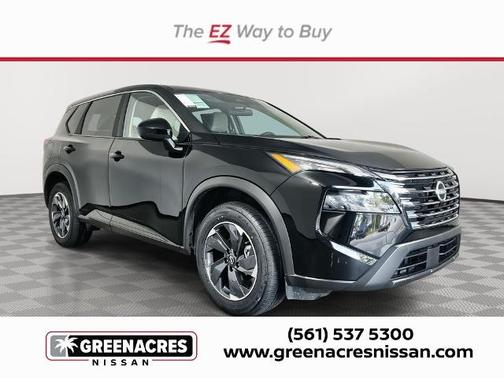 Black 2025 Nissan Rogue SV