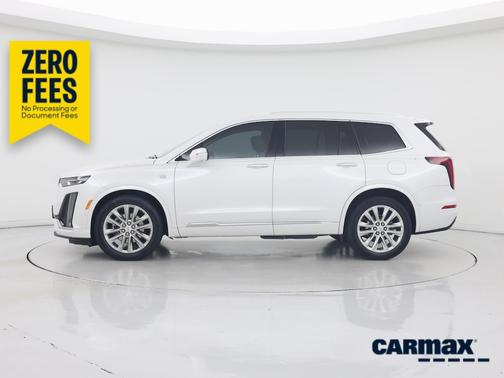 White 2021 Cadillac XT6 Premium Luxury