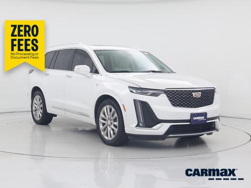 White 2021 Cadillac XT6 Premium Luxury