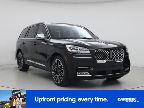 Black 2020 Lincoln Aviator Black Label