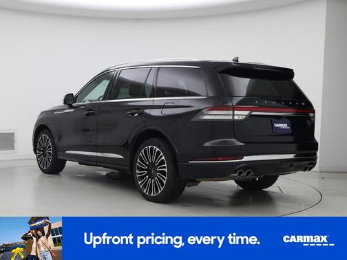 Black 2020 Lincoln Aviator Black Label