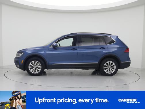 Blue 2018 Volkswagen Tiguan SE