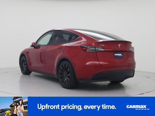 Red 2023 Tesla Model Y Performance