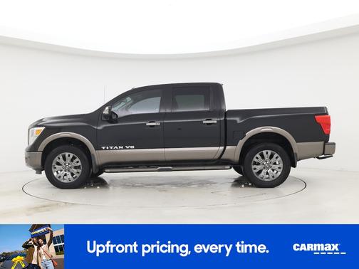 Black 2018 Nissan Titan Platinum Reserve