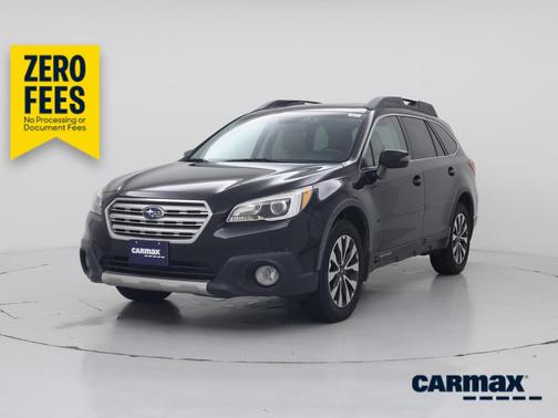 Black 2016 Subaru Outback 3.6R Limited