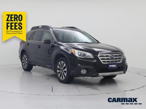 Black 2016 Subaru Outback 3.6R Limited