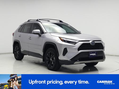 Silver 2024 Toyota RAV4 Hybrid SE