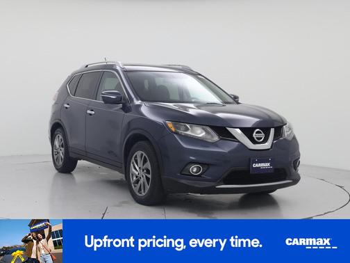 Blue 2015 Nissan Rogue SL