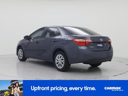 Blue 2017 Toyota Corolla LE