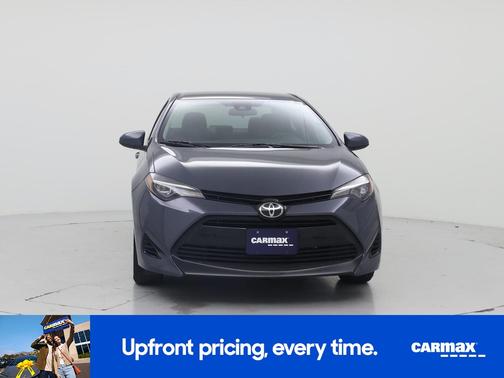 Blue 2017 Toyota Corolla LE