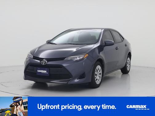 Blue 2017 Toyota Corolla LE