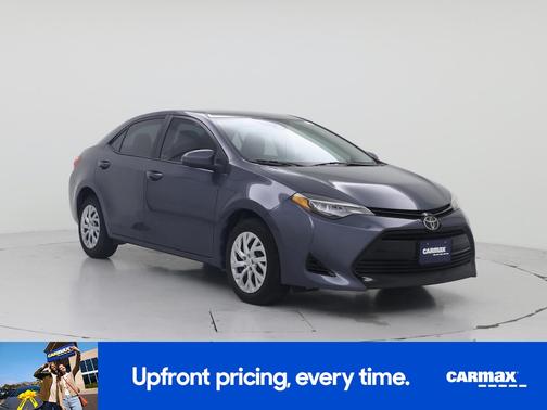 Blue 2017 Toyota Corolla LE