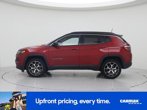 Red 2025 Jeep Compass Limited