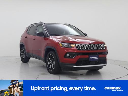 Red 2025 Jeep Compass Limited