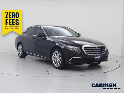 Black 2018 Mercedes-Benz E-Class